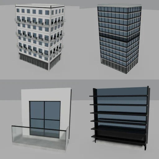 Edificio modular: edificios residenciales y de oficinas armados con módulos